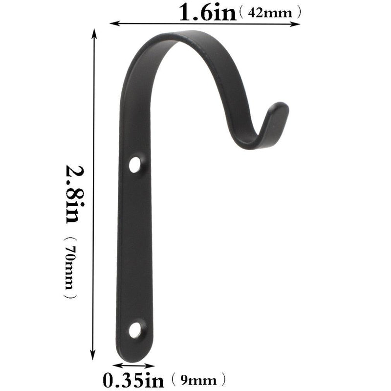 Conjunto Suporte De Pendurar De Metal Em Formato De J - Seu Bene Express