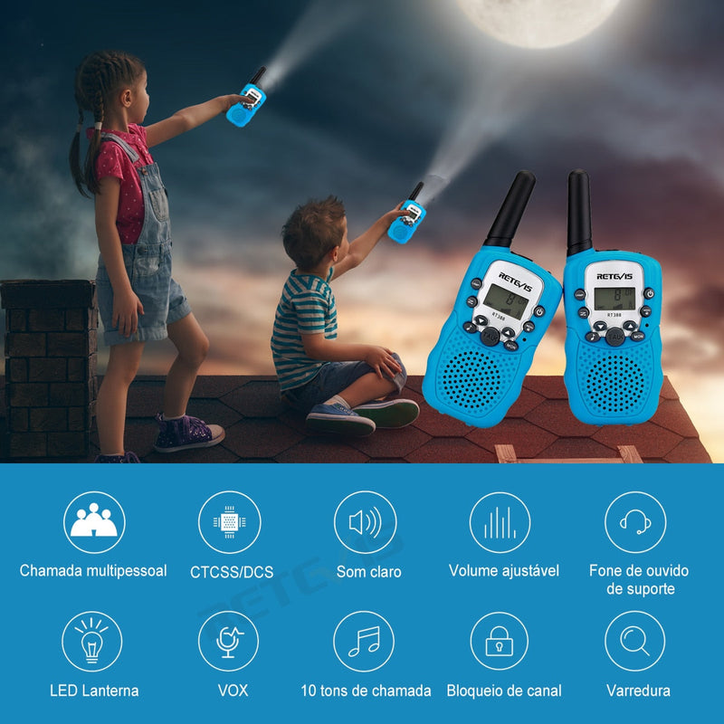 Walkie Talkie Portátil infantil - Seu Bene Express