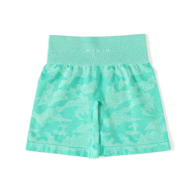 Shorts sem costura camuflado - Seu Bene Express